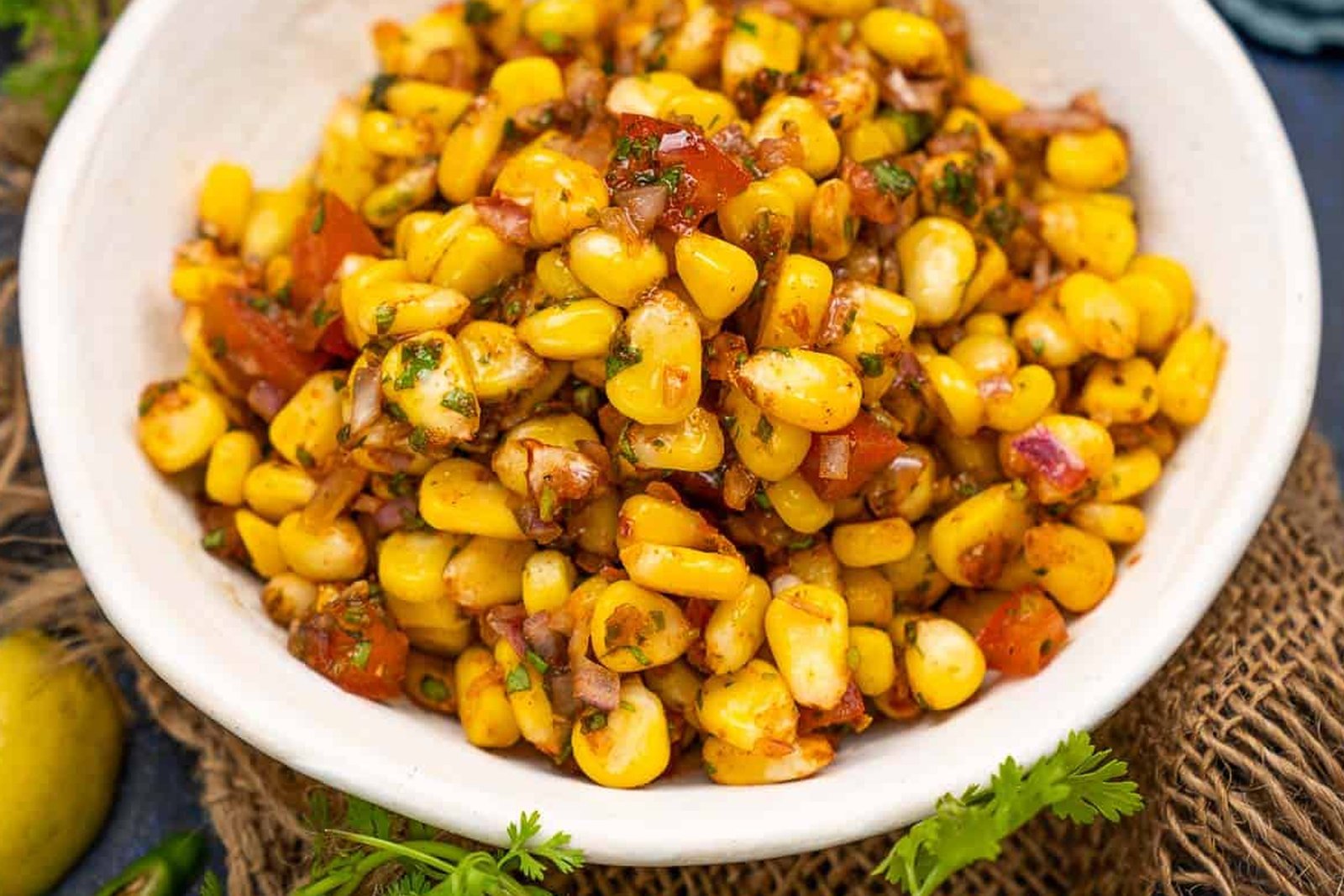 Butter Corn Chaat