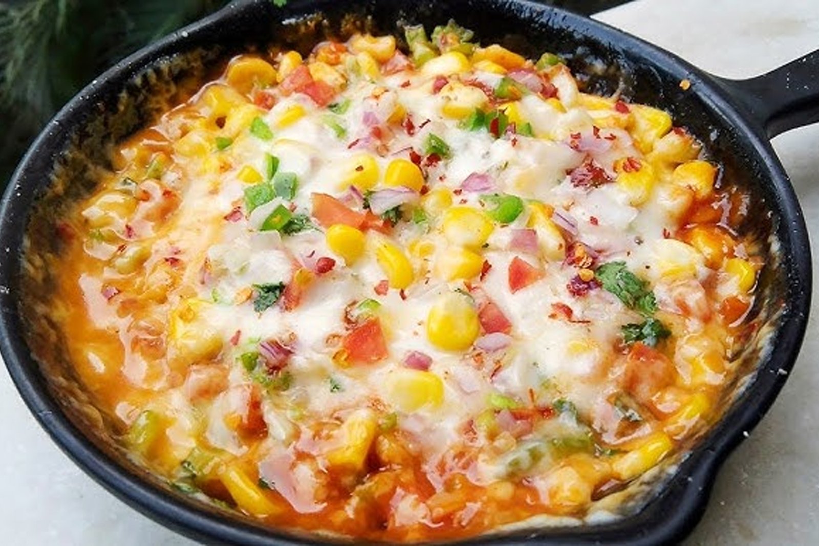 Cheese Masala Corn Chaat