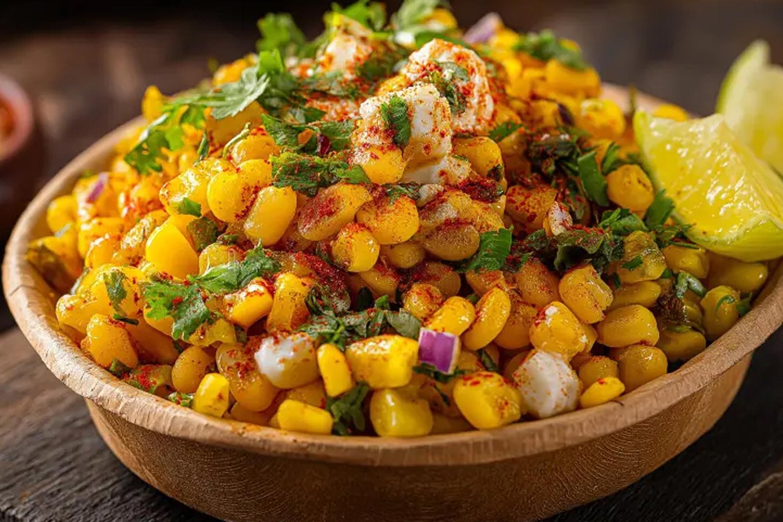 Masala Veg Corn Chaat