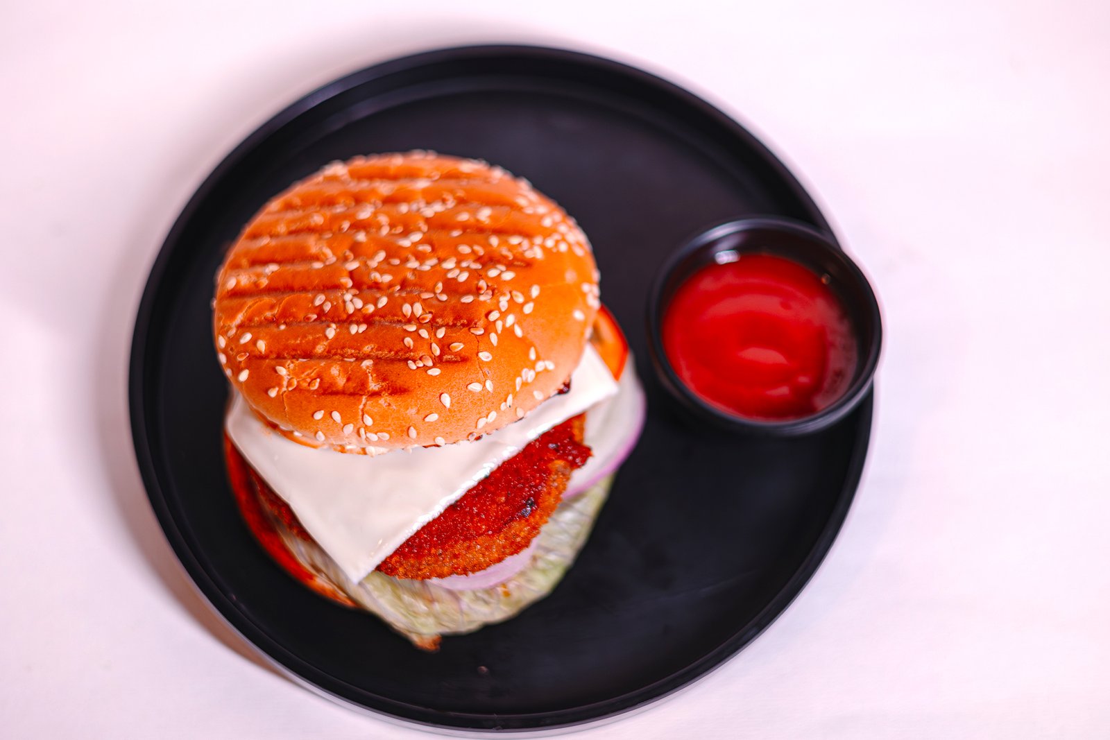 Tandoori Cheese Burger