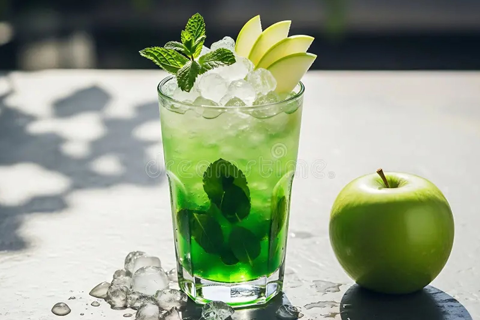 Green Apple Mocktail